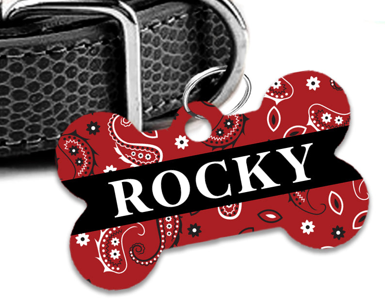 Pet ID Tag | Perfect Paisley